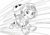 Paw Patrol Movie Coloring Page: Liberty