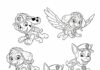 Paw Patrol Pup Coloring Page