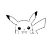 Pikachu Pokeball Coloring Page to Print Out and Color