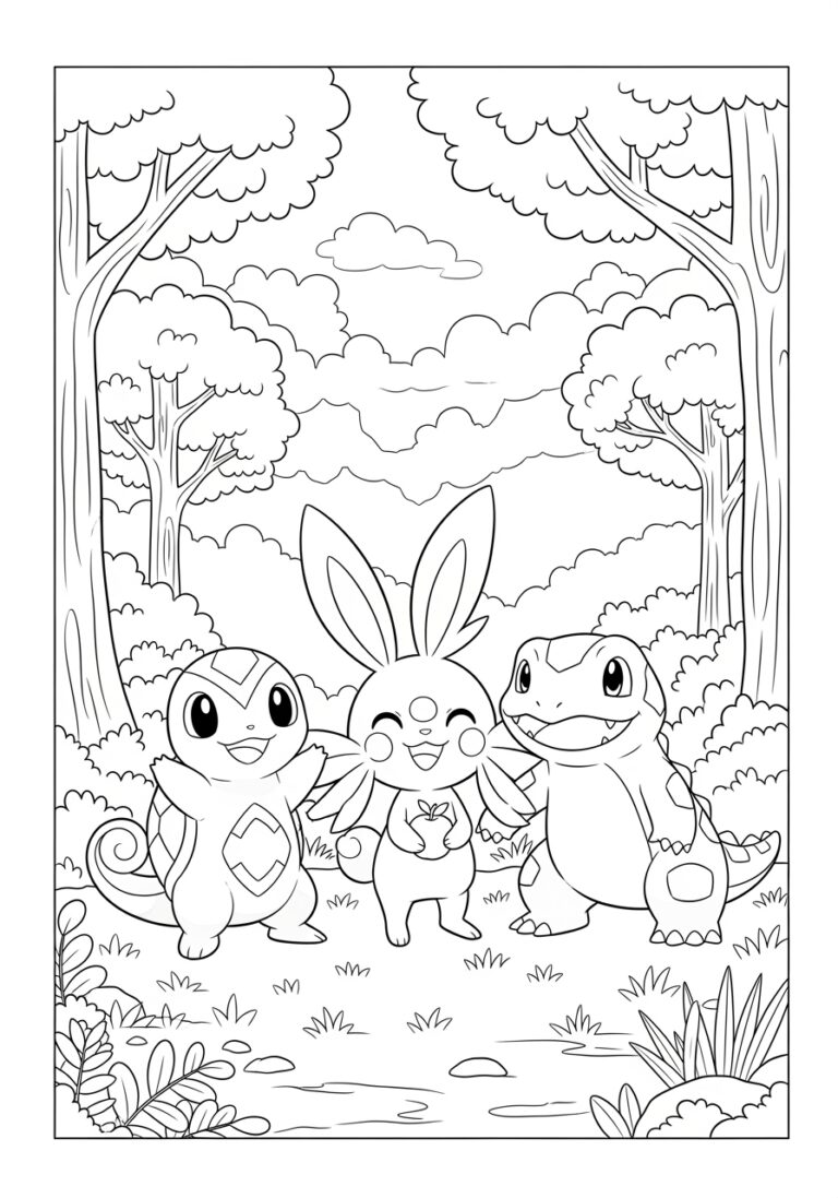 Pokemon Coloring Game Pokemon Coloring Game