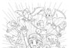 Pokémon GO Coloring Page to Print Out and Color