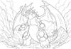 Pokemon Groudon Coloring Page to Print Out and Color
