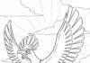 Pokemon Ho-Oh Coloring Page