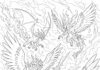 Pokemon Legend Coloring Page to Print Out and Color