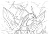Pokemon Mega Rayquaza Coloring Page