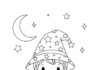 Precious Moments Halloween Coloring Page