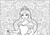 Pretty Princess Coloring Page