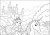 Princess Amelia Barbie Coloring Page