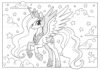 Princess Celestia Coloring Page