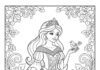 Princess Coloring Image