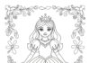 Princess Coloring Worksheet