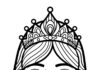 Princess Face Coloring Page