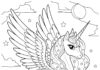 Princess Luna Coloring Page