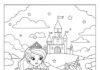 Princess Nella Coloring Page