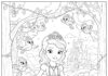 Princess Sofia Coloring Sheet