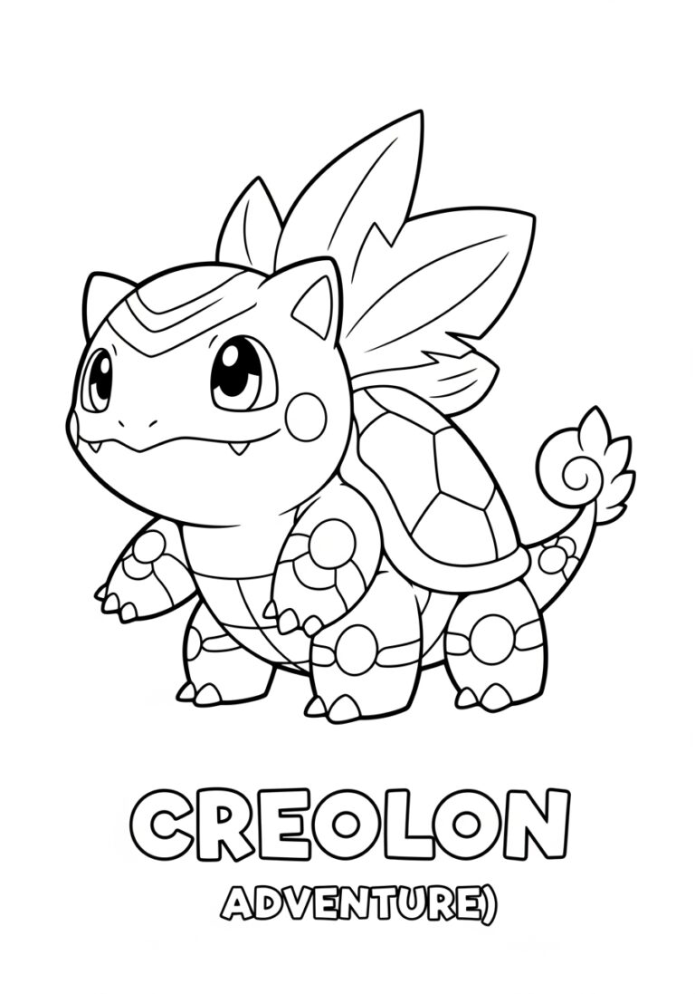 Print and Color with Pokémon