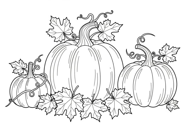 Pumpkin Clipart Coloring Page Pumpkin Clipart Coloring Page