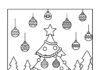 Pusheen Christmas Coloring Page