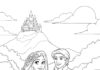 Rapunzel and Flynn Coloring Page