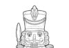 Realistic Nutcracker Soldier Coloring Page