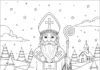 Saint Nicholas Coloring Page