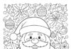 Secret Santa Coloring Page
