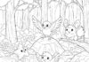 Small Pokémon Coloring Page to Print and Color