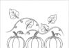 Small Pumpkin Coloring Page