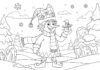 Snow Miser Coloring Page