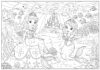 Sofia the First Mermaid Coloring Page