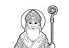 St. Nicholas Coloring Page