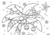 Stitch Disney Christmas Coloring Page
