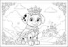 Sweetie Paw Patrol Coloring Page