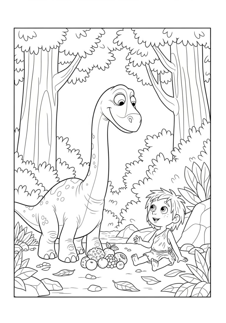 The Good Dinosaur Picture to Print Out and Color The Good Dinosaur Picture to Print Out and Color