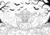 Marvel Halloween Coloring Page
