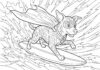Mighty Pup Zuma Coloring Page