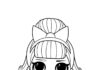 Princess LOL Doll Coloring Page