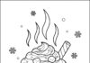 Hot Cocoa Coloring Page