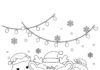 Christmas Squishmallow Coloring Page