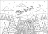 Christmas Art Coloring Page