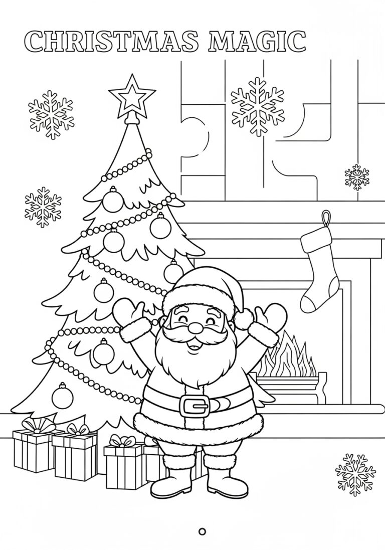 Christmas Coloring Worksheet for 1st Graders Christmas Coloring Worksheet for 1st Graders