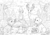 Elf on the Shelf Pet Coloring Page