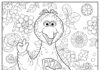 Big Bird Coloring Page