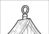 Bird House Coloring Page