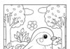 Little Bird Coloring Page