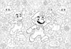 Mario 3D World Coloring Page