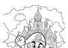 Mario 64 Coloring Page