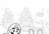 Mario Rabbids Kingdom Battle Coloring Page