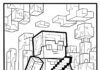 Minecraft Coloring Image