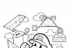 Paper Mario: The Origami King Coloring Page